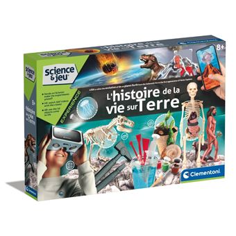 Histoire de la terre coffret d'activités Clementoni