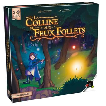 La colline aux feux follets jeu d'ambiance plateau